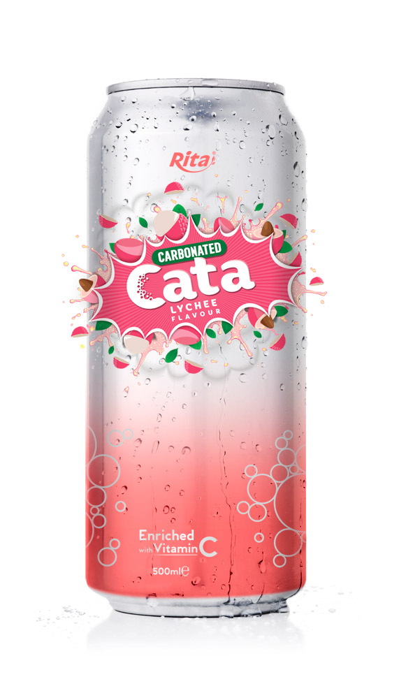 500ml Carbonated  Lychee Flavor Drink